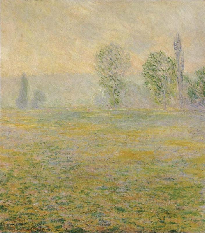 Claude Monet Meadow at Giverny oil painting image